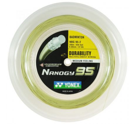 Yonex Nanogy 95 200m zlatá