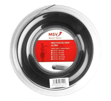 MSV Focus Hex Ultra 1,30mm 200m čierna